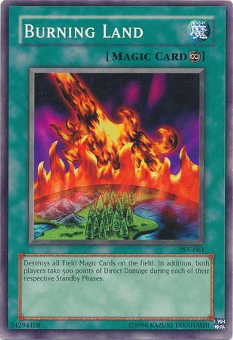 Burning Land - PSV-EN061 - Common Unlimited (25th Reprint)