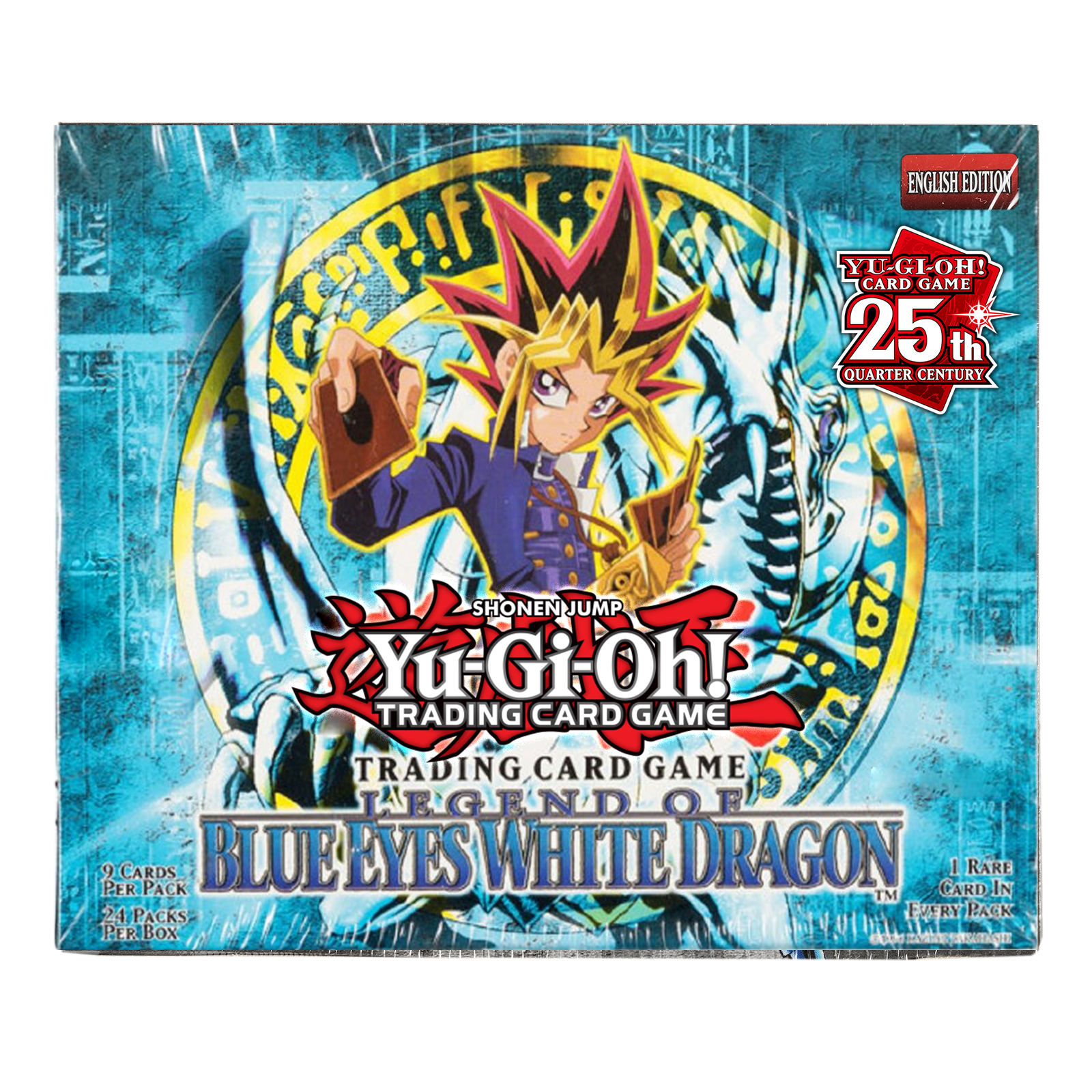 legend of blue eyes white dragon 25TH Reprint Caja con 24 sobres (ingles)  1