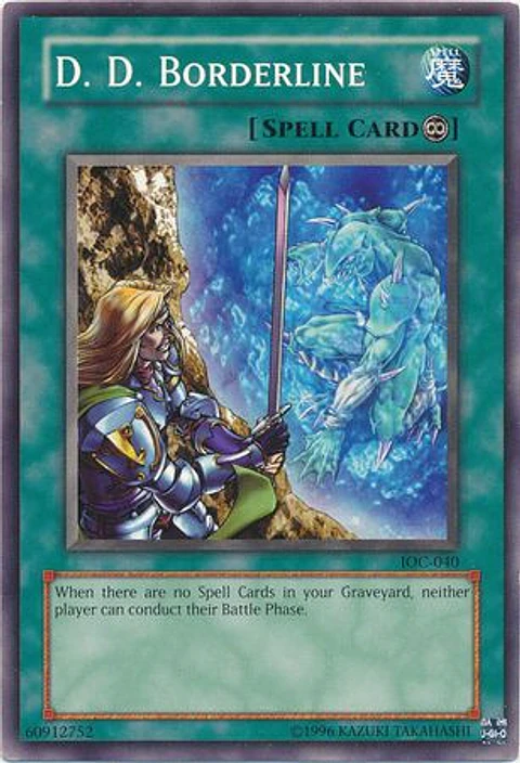 D.D. Borderline - IOC-EN040 - Common Unlimited (25th Reprint)