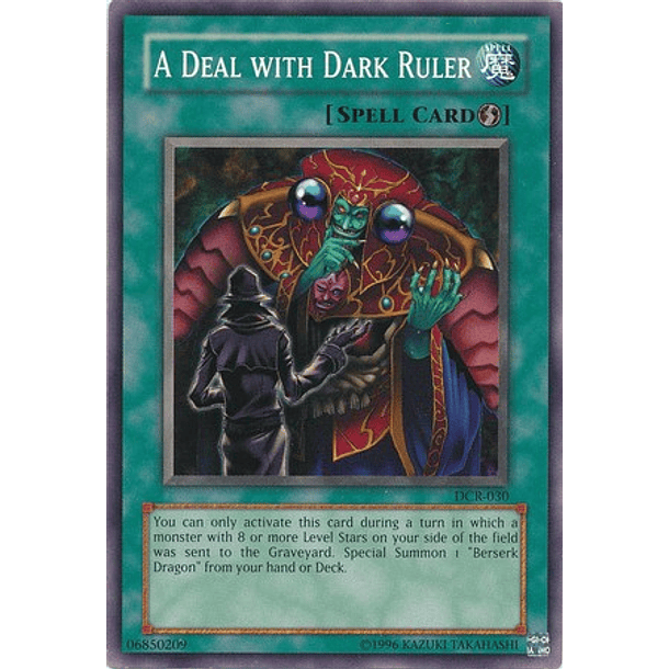 A Deal with Dark Ruler - DCR-EN030 - Common Unlimited (25th Reprint)