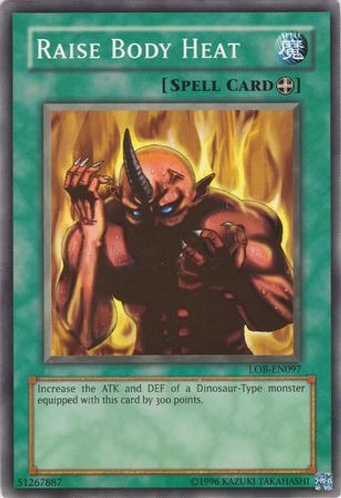 Raise Body Heat - LOB-EN097 - Common Unlimited (25th Reprint)
