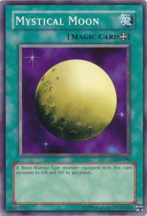 Mystical Moon - LOB-EN094 - Common Unlimited (25th Reprint)
