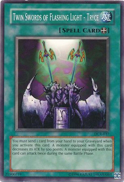 Twin Swords of Flashing Light - Tryce - DCR-EN037 - Common Unlimited (25th Reprint)