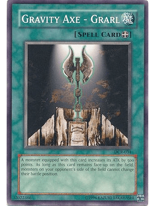 Gravity Axe - Grarl - DCR-EN034 - Common Unlimited (25th Reprint)