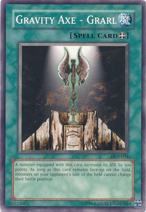 Gravity Axe - Grarl - DCR-EN034 - Common Unlimited (25th Reprint)