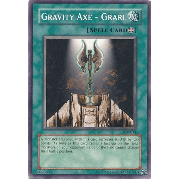 Gravity Axe - Grarl - DCR-EN034 - Common Unlimited (25th Reprint)