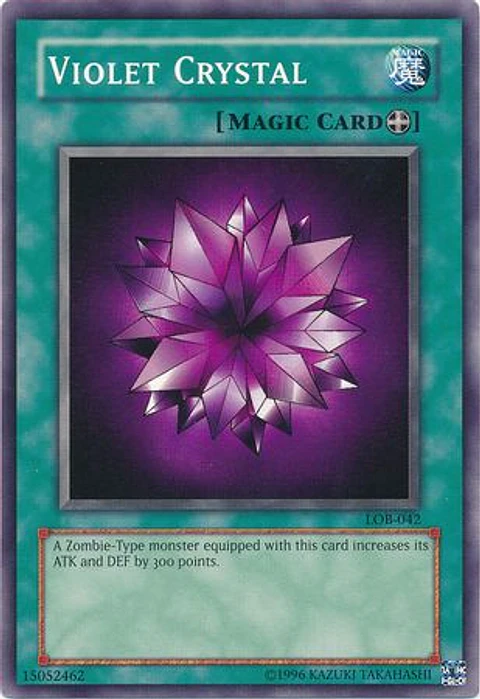 Violet Crystal - LOB-EN042 - Common Unlimited (25th Reprint)