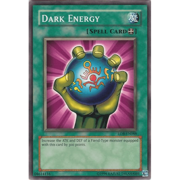 Dark Energy - LOB-EN088 - Common Unlimited (25th Reprint)