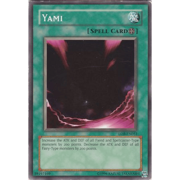 Yami - LOB-EN051 - Common Unlimited (25th Reprint)