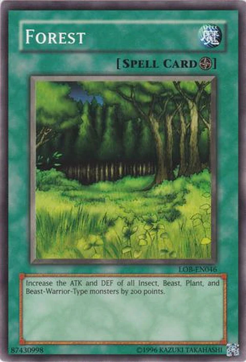 Forest - LOB-EN046 - Common Unlimited (25th Reprint)