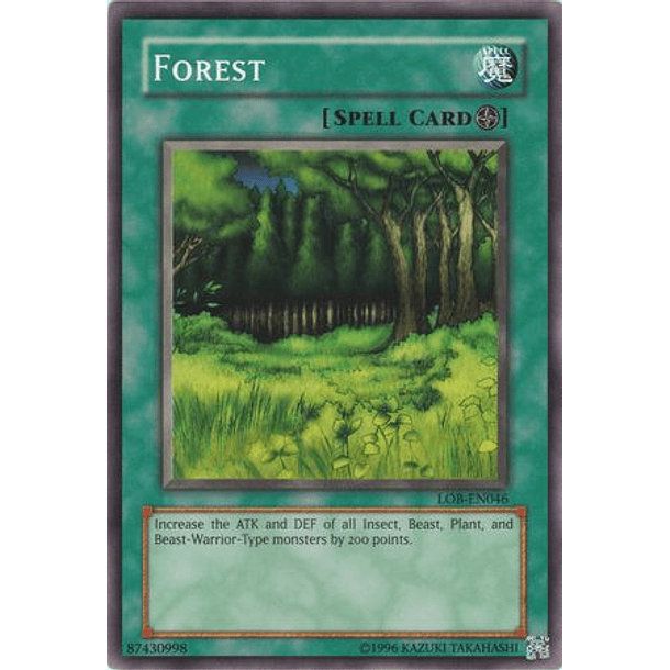 Forest - LOB-EN046 - Common Unlimited (25th Reprint)