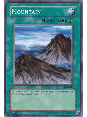 Mountain - LOB-EN048 - Common Unlimited (25th Reprint)