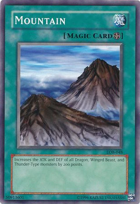 Mountain - LOB-EN048 - Common Unlimited (25th Reprint)