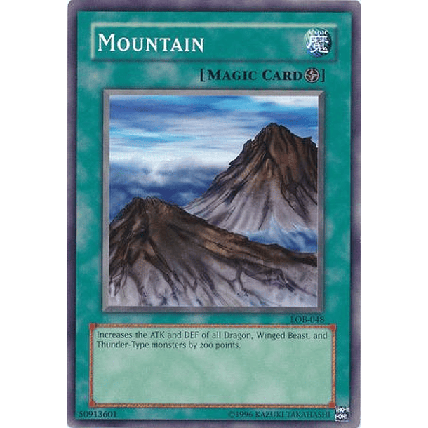 Mountain - LOB-EN048 - Common Unlimited (25th Reprint)