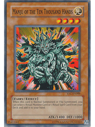Manju of the Ten Thousand Hands - IOC-EN088 - Common Unlimited (25th Reprint)