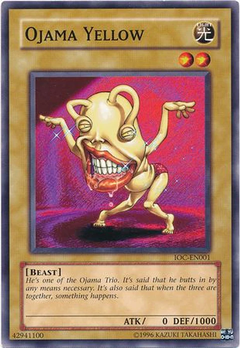 Ojama Yellow - IOC-EN001 - Common Unlimited (25th Reprint)