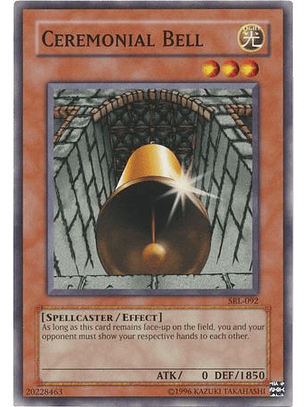 Ceremonial Bell - SRL-EN092 - Common Unlimited (25th Reprint)