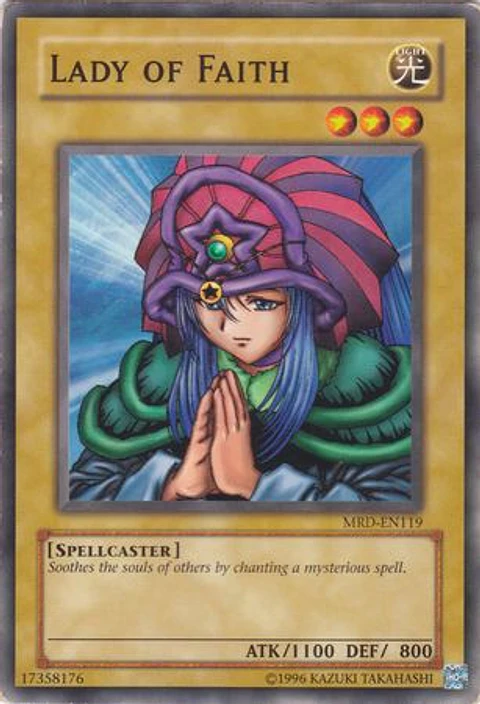 Lady of Faith - MRD-EN119 - Common Unlimited (25th Reprint)