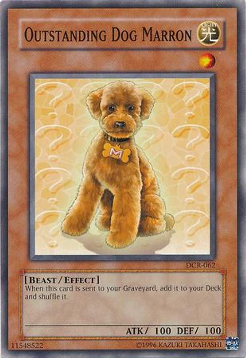 Outstanding Dog Marron - DCR-EN062 - Common Unlimited (25th Reprint)