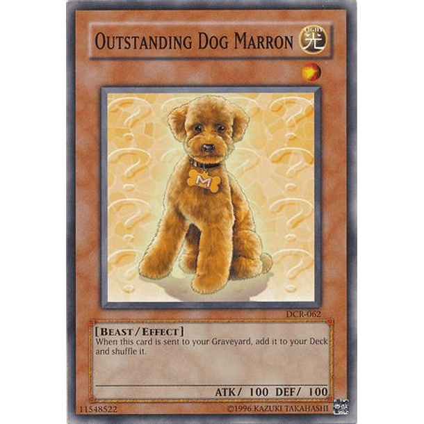Outstanding Dog Marron - DCR-EN062 - Common Unlimited (25th Reprint)