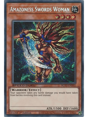 Amazoness Swords Woman - SGX3-END02 - Secret Rare