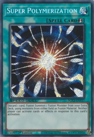 Super Polymerization - SGX3-ENA17 - Secret Rare 1