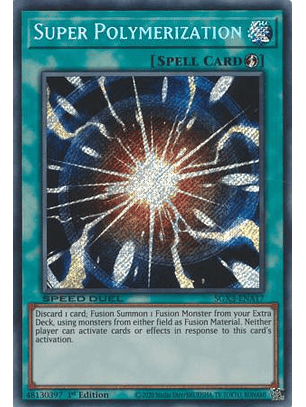 Super Polymerization - SGX3-ENA17 - Secret Rare