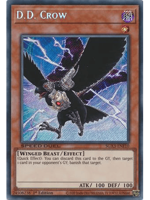 D.D. Crow - SGX3-ENF10 - Secret Rare