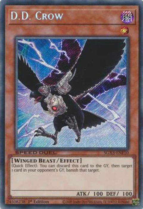 D.D. Crow - SGX3-ENF10 - Secret Rare