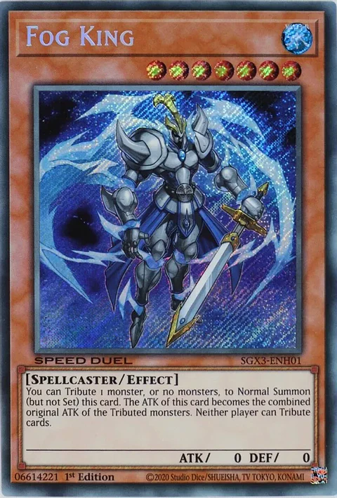 Fog King - SGX3-ENH01 - Secret Rare 