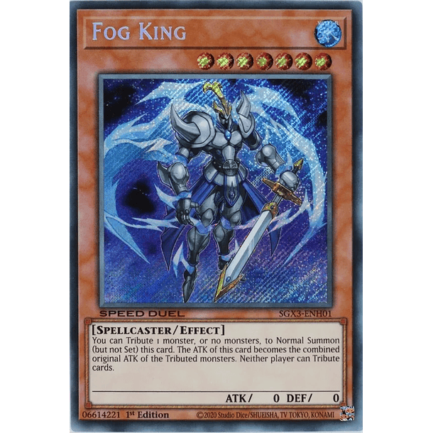 Fog King - SGX3-ENH01 - Secret Rare 