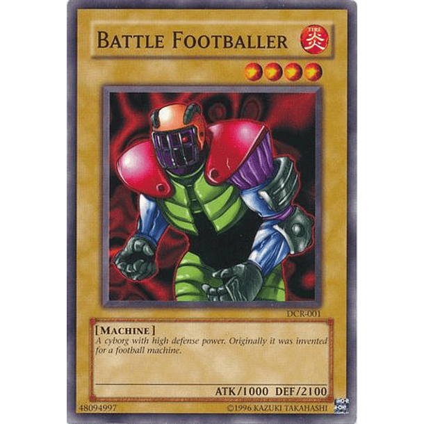 Battle Footballer - DCR-EN001 - Common Unlimited (25th Reprint)