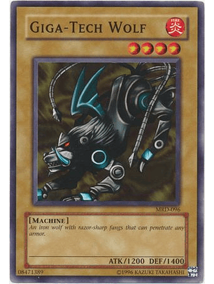 Giga-Tech Wolf - MRD-EN096 - Common Unlimited (25th Reprint)