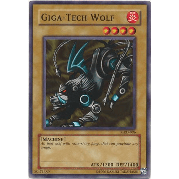 Giga-Tech Wolf - MRD-EN096 - Common Unlimited (25th Reprint)
