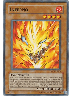 Inferno - IOC-EN019 - Common Unlimited (25th Reprint)