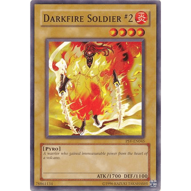 Darkfire Soldier #2 - PSV-EN045 - Common Unlimited (25th Reprint)