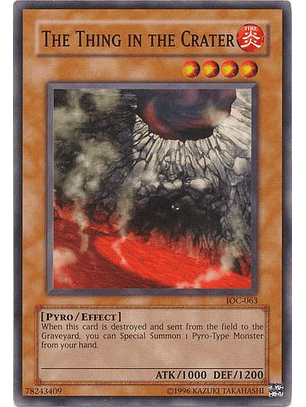 The Thing in the Crater - IOC-EN063 - Common Unlimited (25th Reprint)
