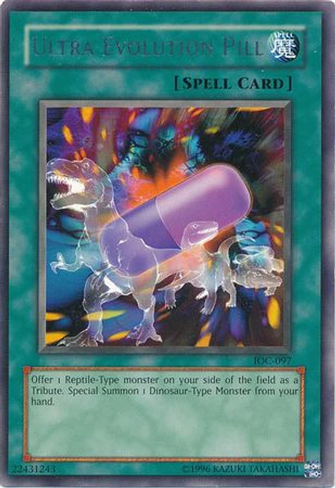 Ultra Evolution Pill - IOC-EN097 - Rare Unlimited (25th Reprint)