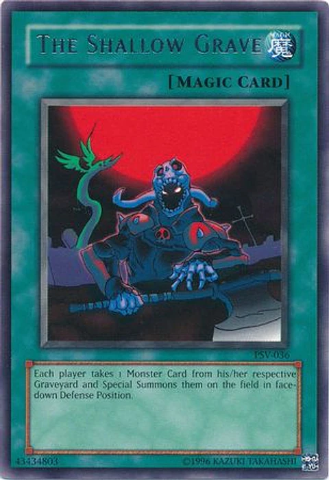 The Shallow Grave - PSV-EN036 - Rare Unlimited (25th Reprint)