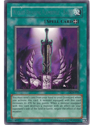 Wicked-Breaking Flamberge - Baou - DCR-EN035 - Rare Unlimited (25th Reprint)