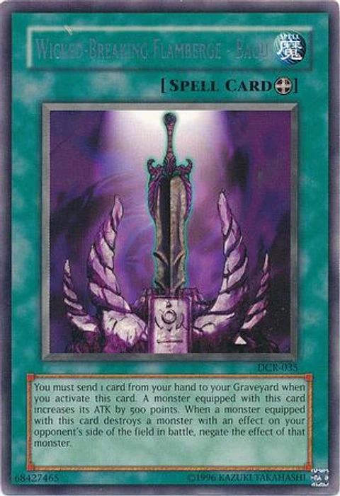 Wicked-Breaking Flamberge - Baou - DCR-EN035 - Rare Unlimited (25th Reprint)