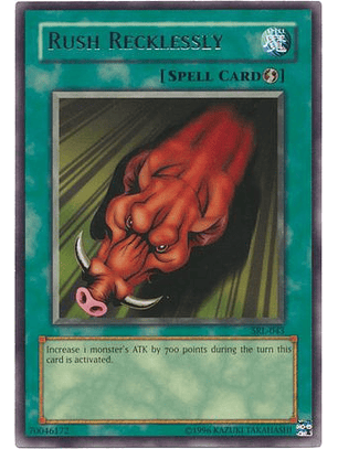 Rush Recklessly - SRL-EN043 - Rare Unlimited (25th Reprint)