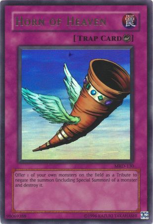 Horn of Heaven - MRD-EN130 - Ultra Rare Unlimited (25th Reprint) 1