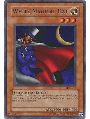 White Magical Hat - MRD-EN016 - Rare Unlimited (25th Reprint)