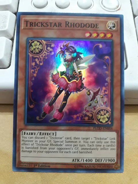 Trickstar Rhodode - FLOD-EN008 - Super Rare