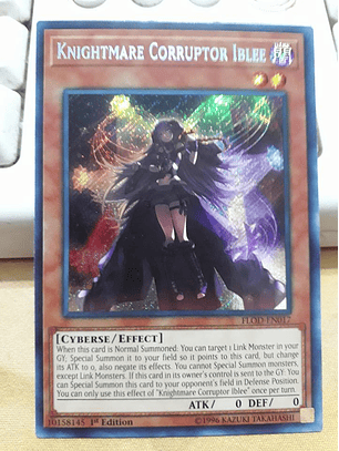 Knightmare Corruptor Iblee - FLOD-EN017 - Secret Rare