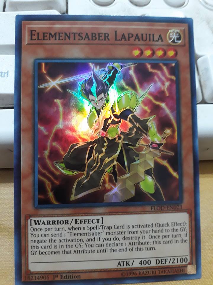 Elementsaber Lapauila - FLOD-EN023 - Super Rare 1
