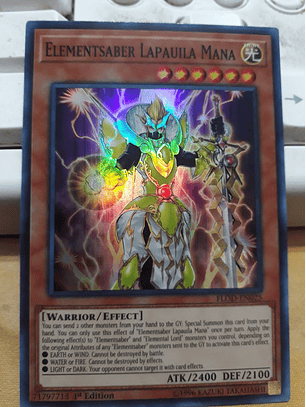 Elementsaber Lapauila Mana - FLOD-EN025 - Super Rare