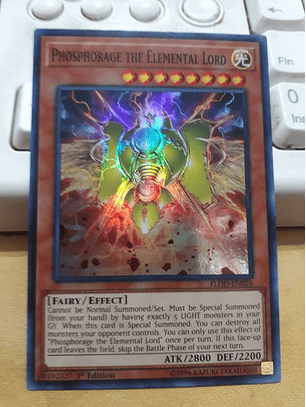 Phosphorage the Elemental Lord - FLOD-EN026 - Super Rare