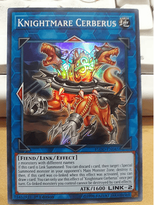 Knightmare Cerberus - FLOD-EN045 - Super Rare